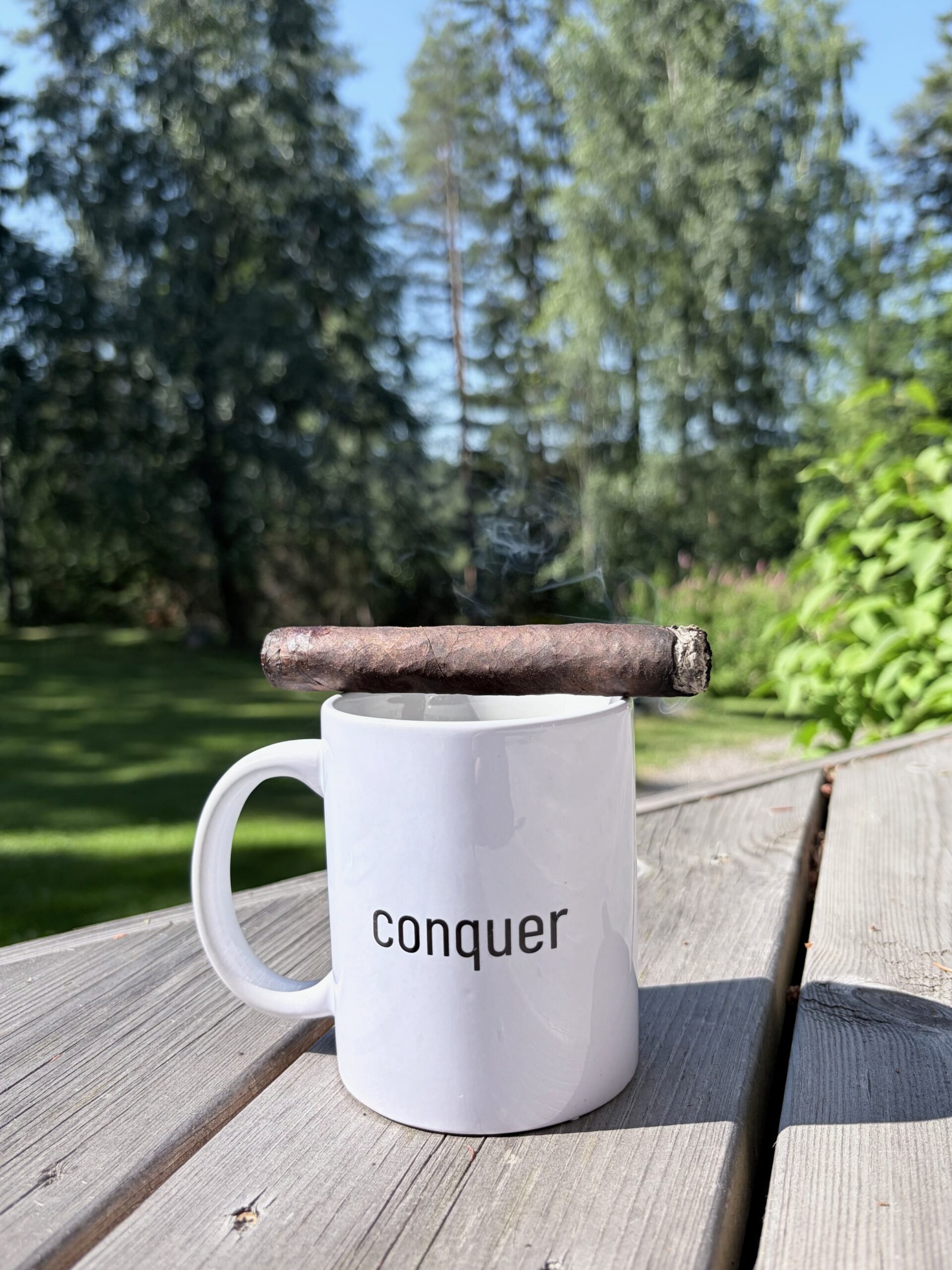 Kaffe och cigarr